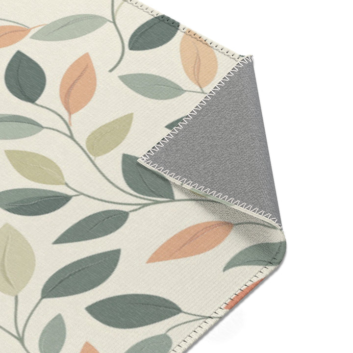 Soft Leaves Area Rug
