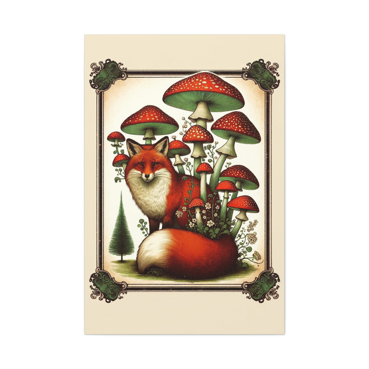 Mr. Fox Canvas Gallery Wraps