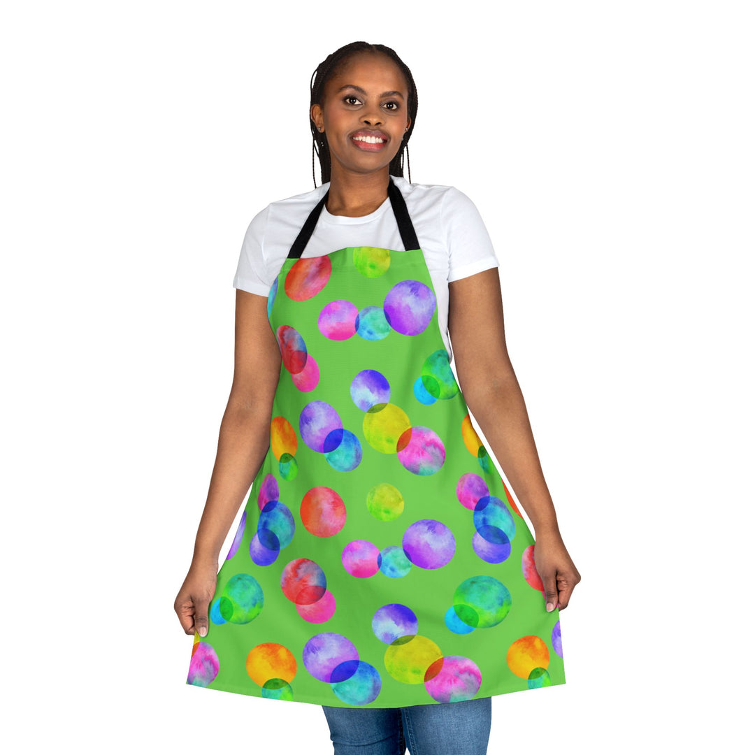 Polka Dot Apron, 5-Color Straps