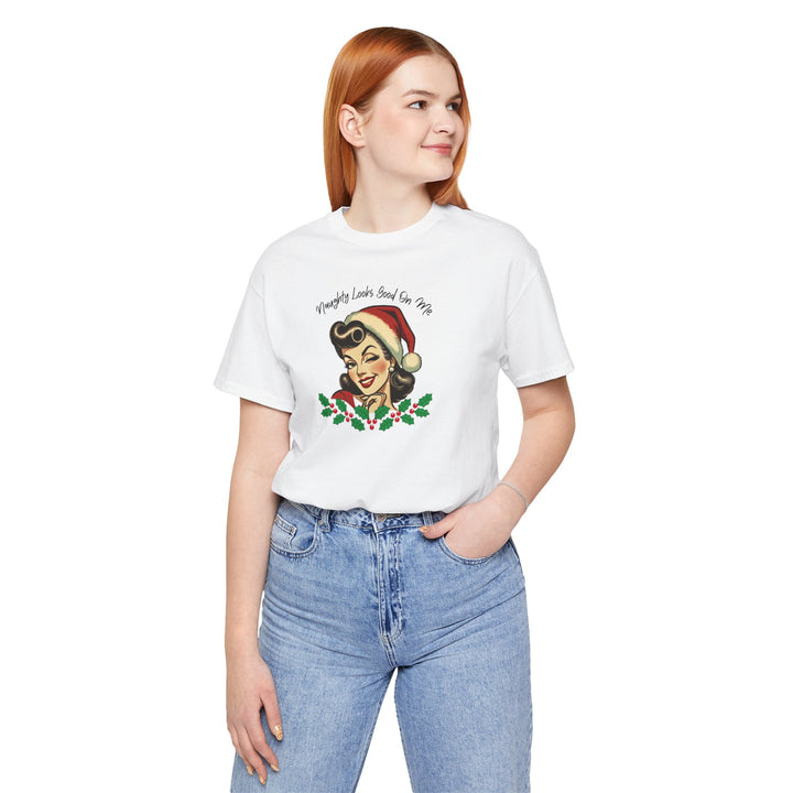 Naughty..Unisex Jersey Short Sleeve T-shirt