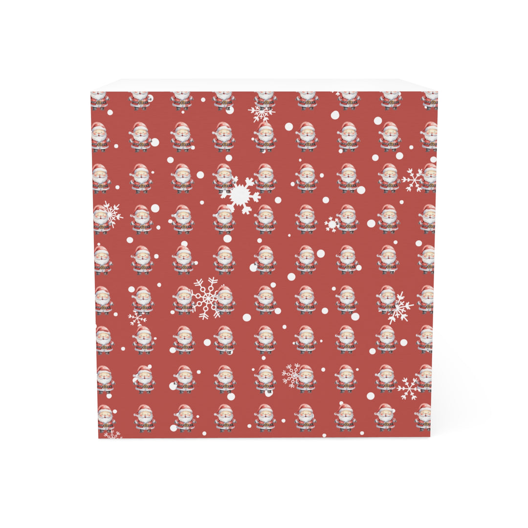 Snow and Santa Note Cube
