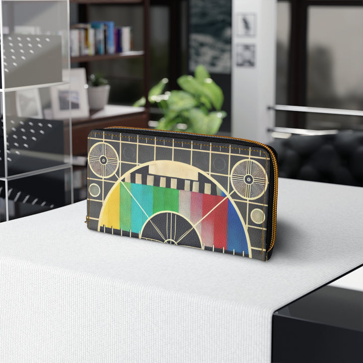 Cable Out Zipper Wallet