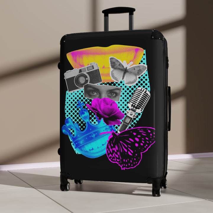 Funky Vintage Suitcase