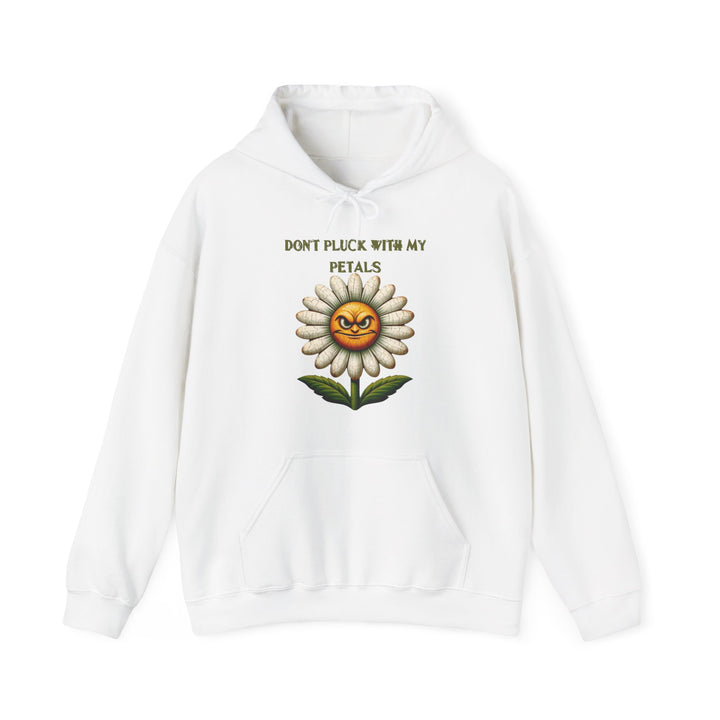 Don't Pluck With My Petals Unisex Heavy Blend™ Hooded Sweatshirt