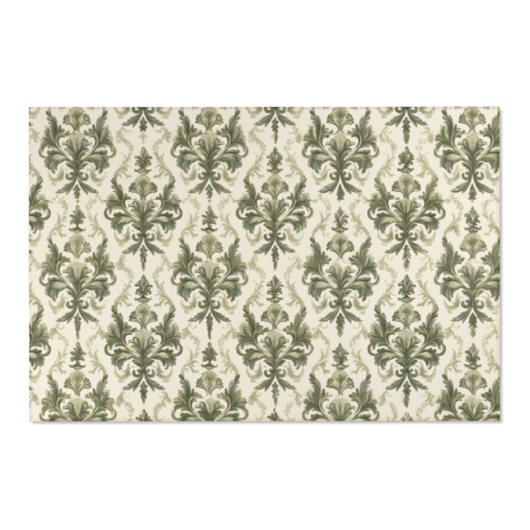 Green Decadence Area Rug