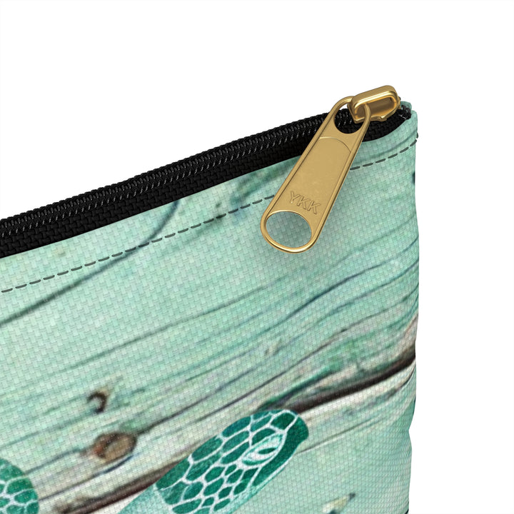 Vintage Sea Turtle Accessory Pouch