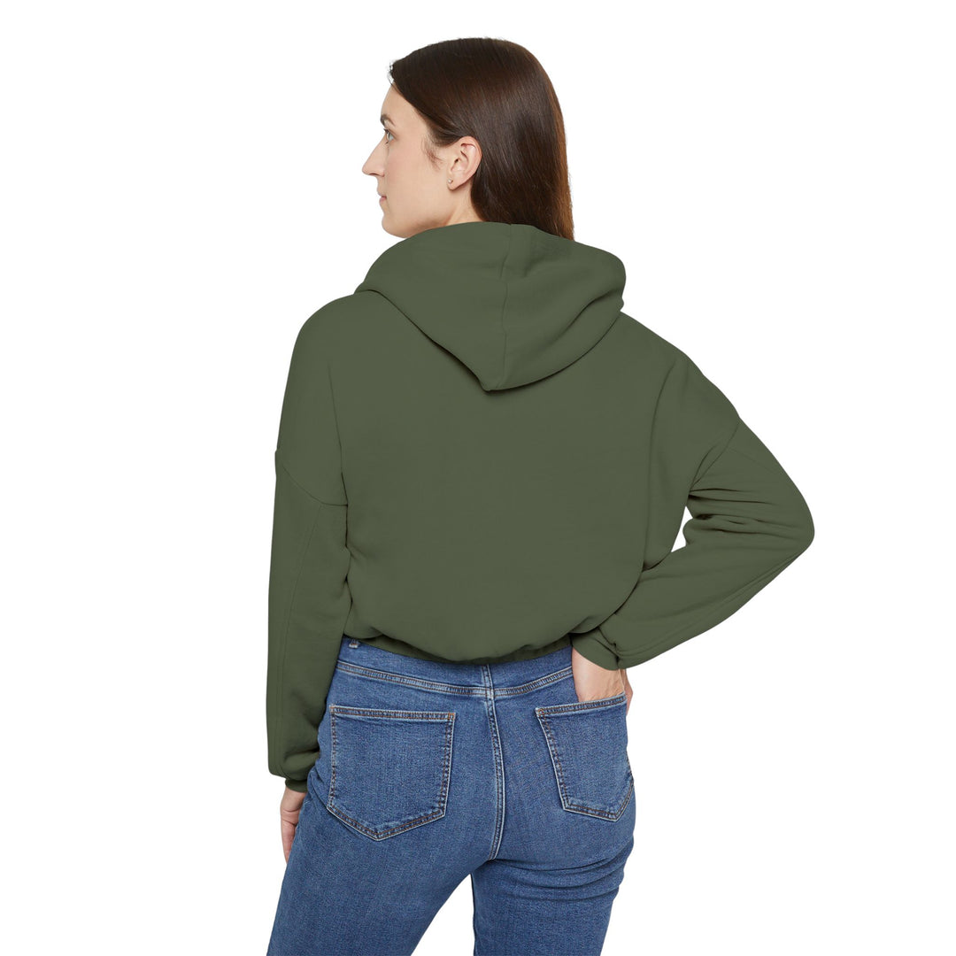 Ace of Spades Women's Cinched Bottom Hoodie