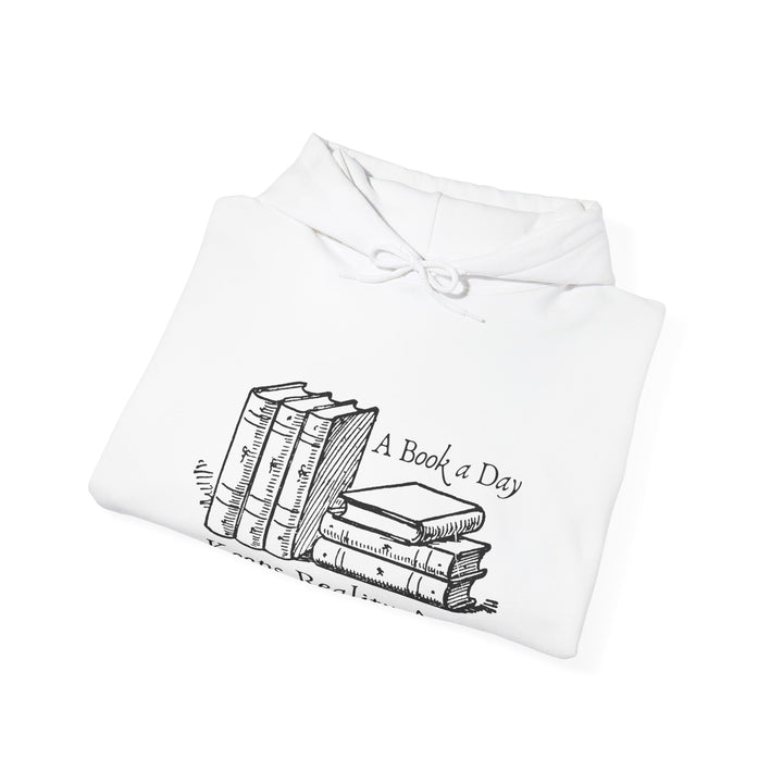 A Book a Day, Unisex Heavy Blend™ Hooded Sweatshirt
