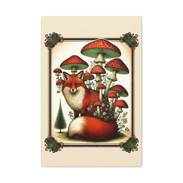 Mr. Fox Canvas Gallery Wraps