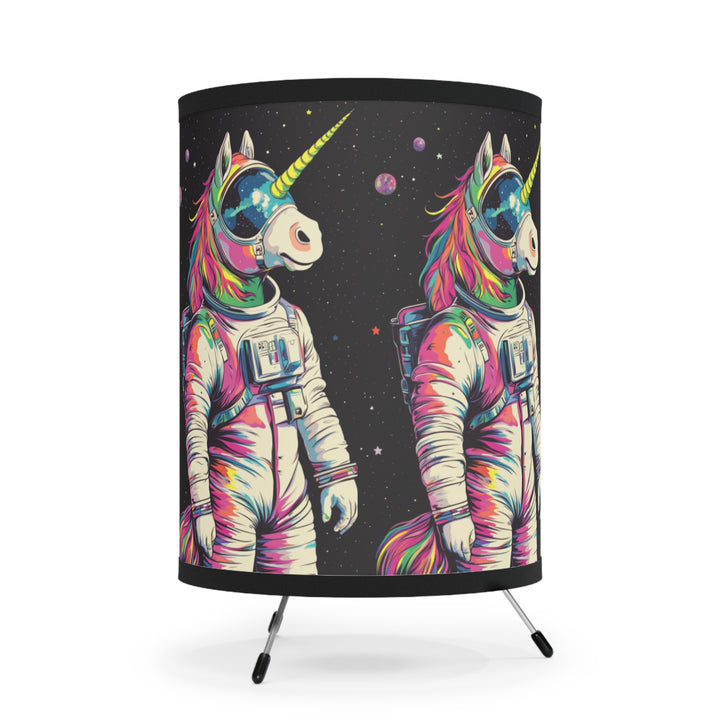 Space Unicorn Tripod Lamp