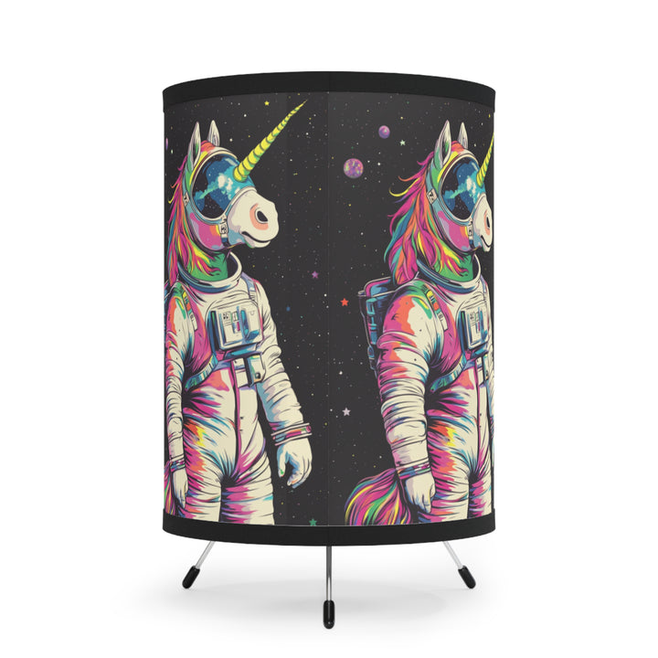 Space Unicorn Tripod Lamp