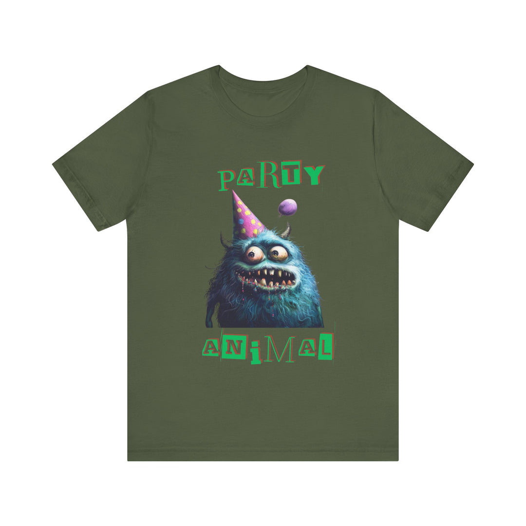 Party Animal Unisex Jersey Short Sleeve Tee