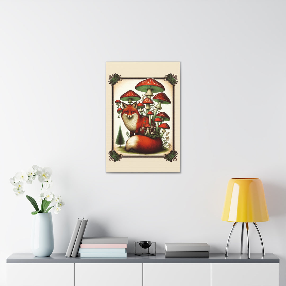 Mr. Fox Canvas Gallery Wraps