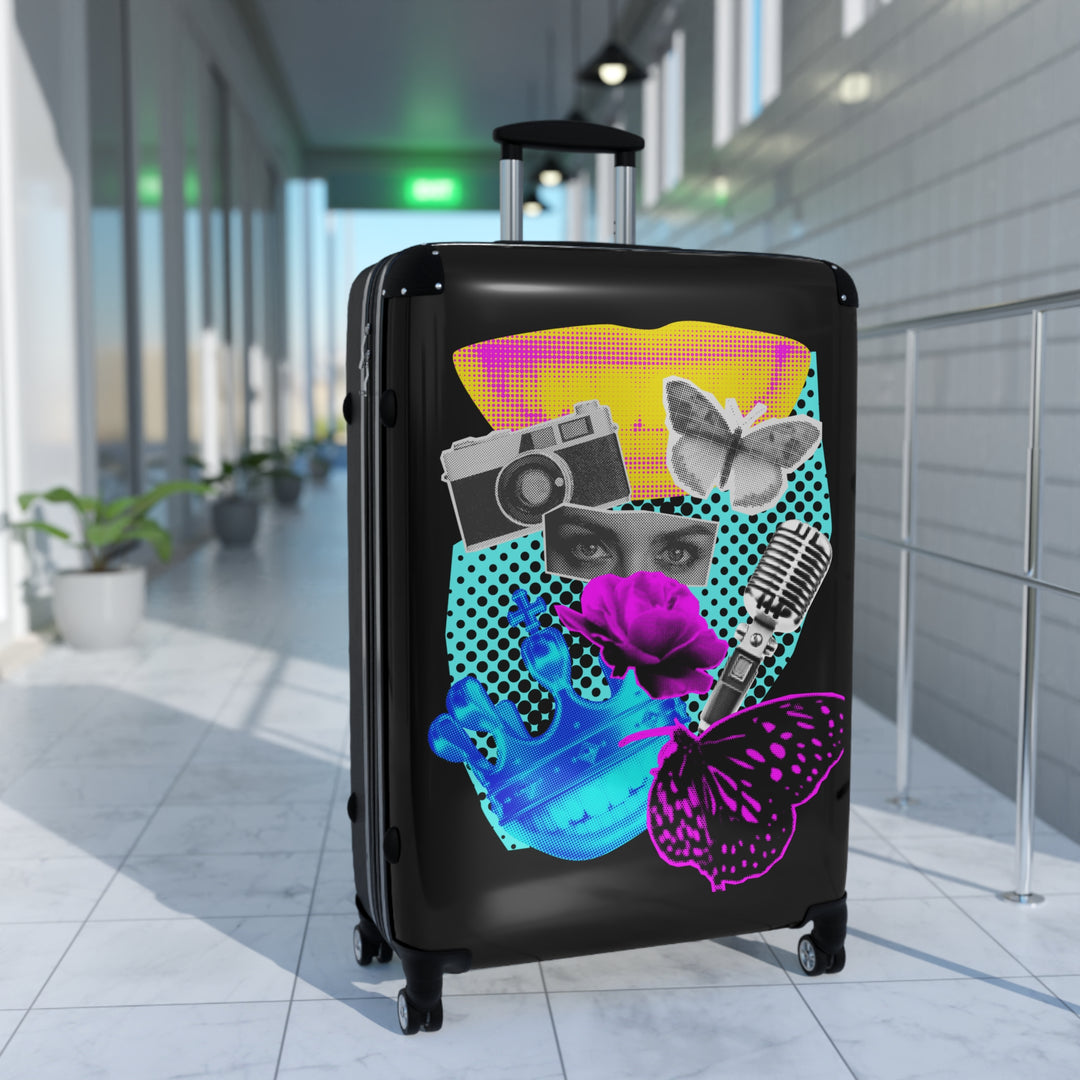 Funky Vintage Suitcase