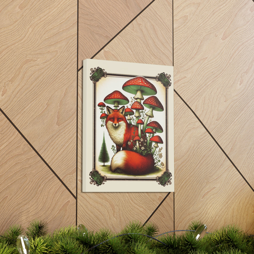 Mr. Fox Canvas Gallery Wraps