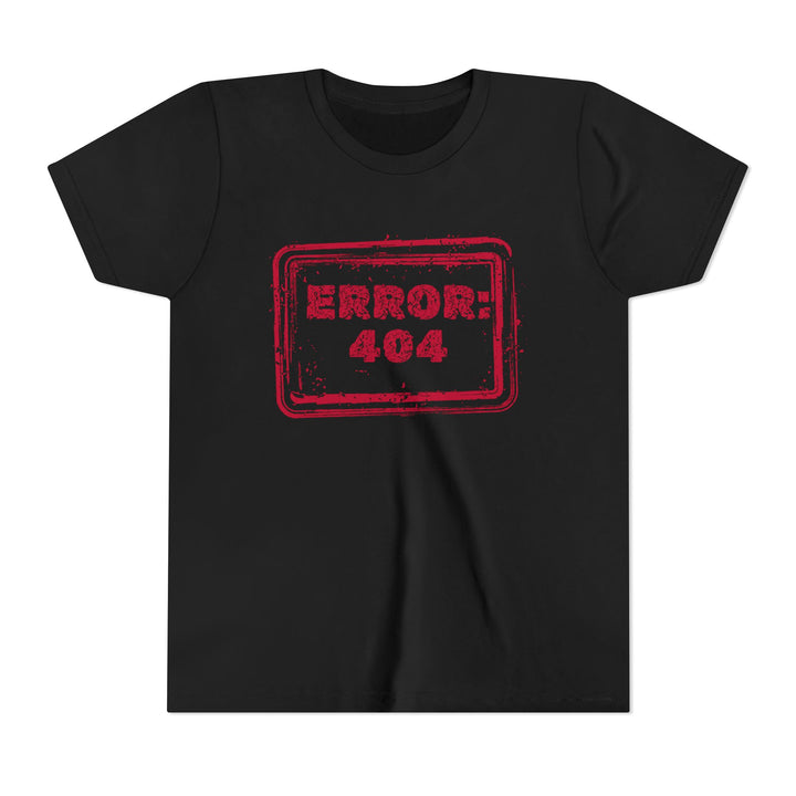 Error: 404 Youth Short Sleeve Tee
