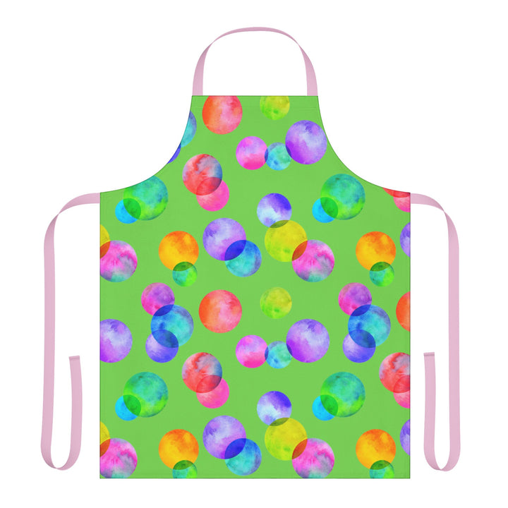 Polka Dot Apron, 5-Color Straps
