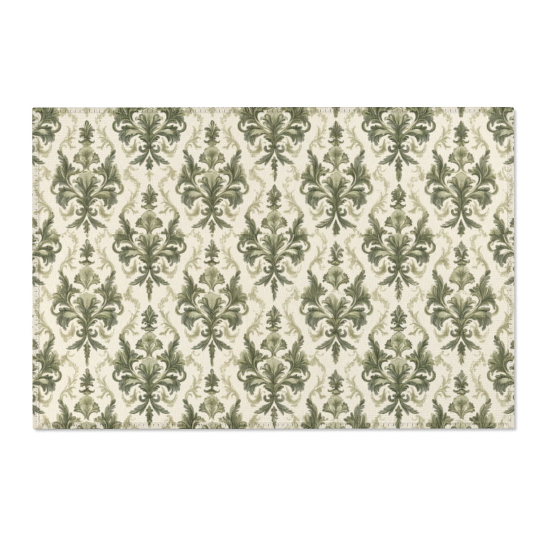 Green Decadence Area Rug