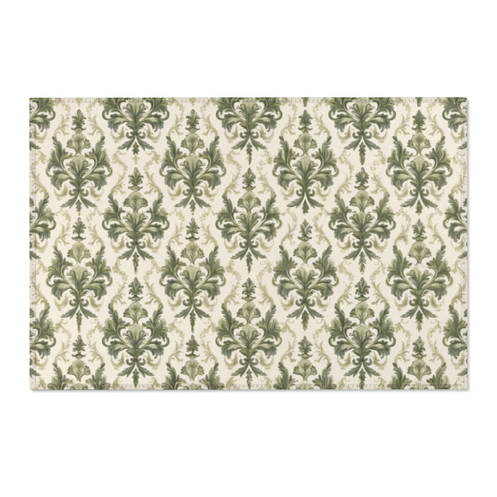 Green Decadence Area Rug