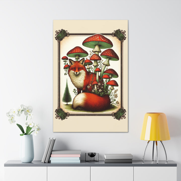 Mr. Fox Canvas Gallery Wraps