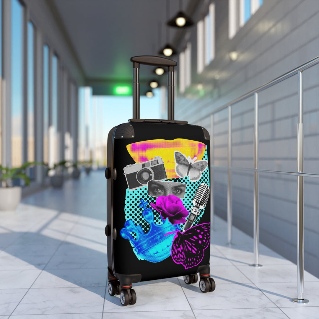 Funky Vintage Suitcase