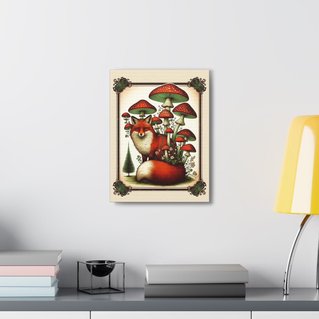 Mr. Fox Canvas Gallery Wraps