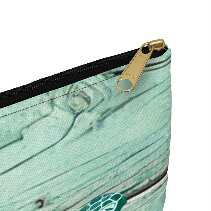 Vintage Sea Turtle Accessory Pouch