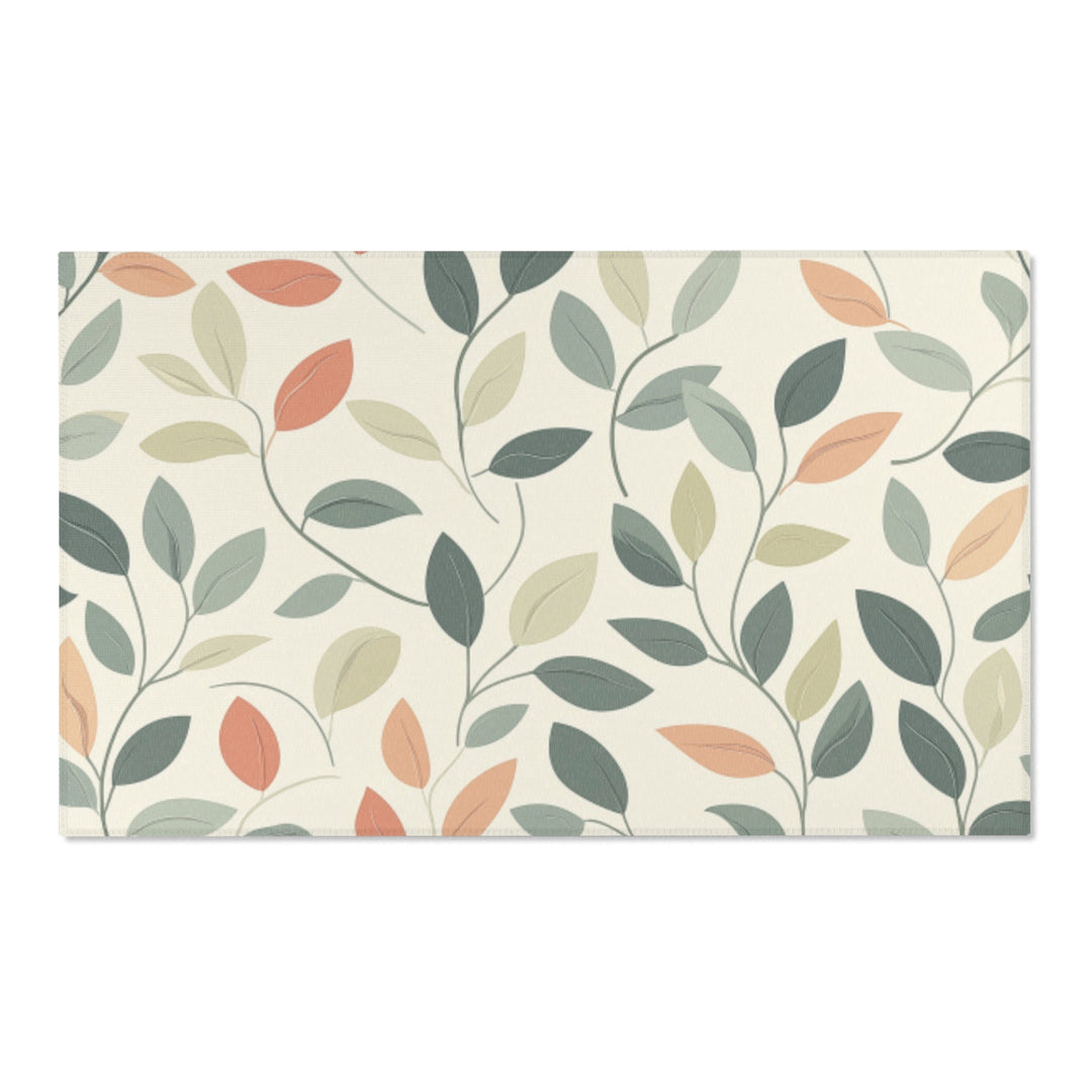 Soft Leaves Area Rug