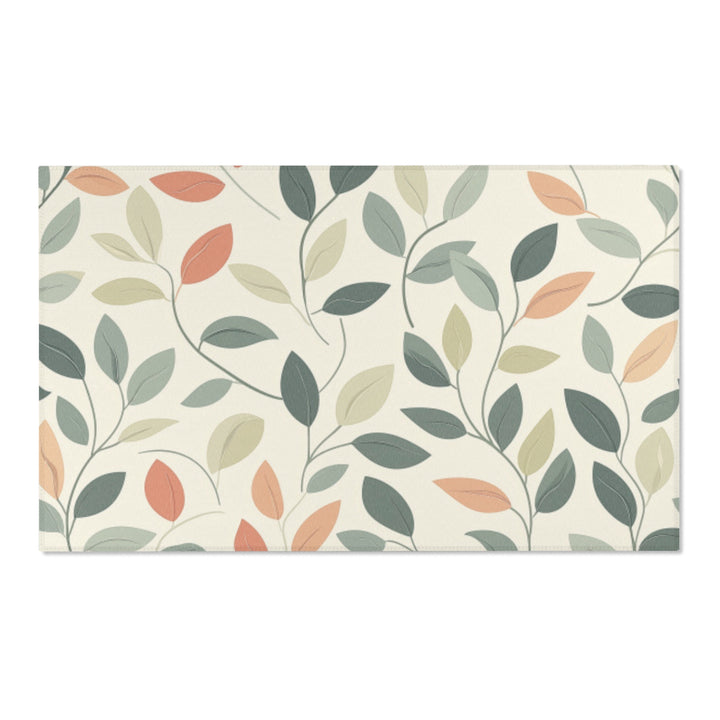 Soft Leaves Area Rug