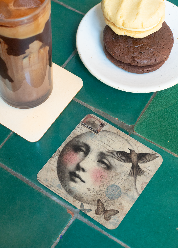 Corkwood Coaster Set