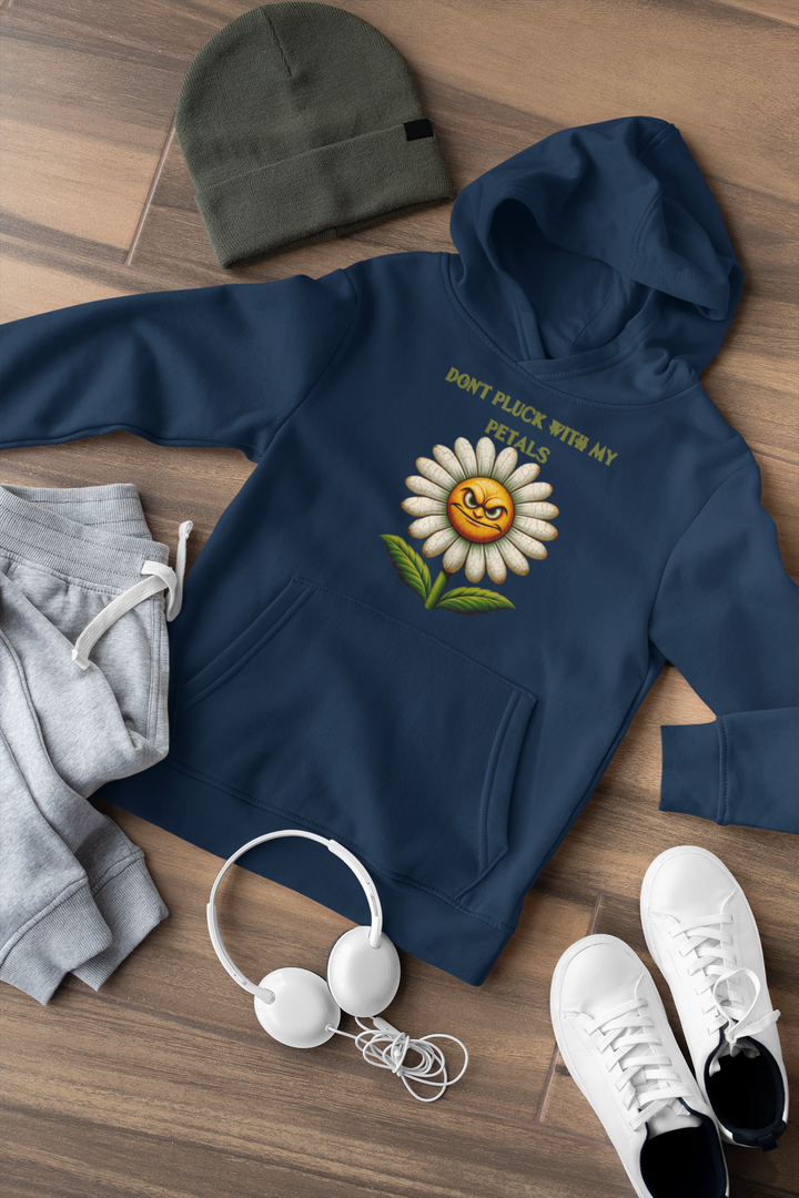 Don't Pluck With My Petals Unisex Heavy Blend™ Hooded Sweatshirt