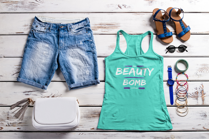 Beauty Bomb Women's Ideal Racerback Tank