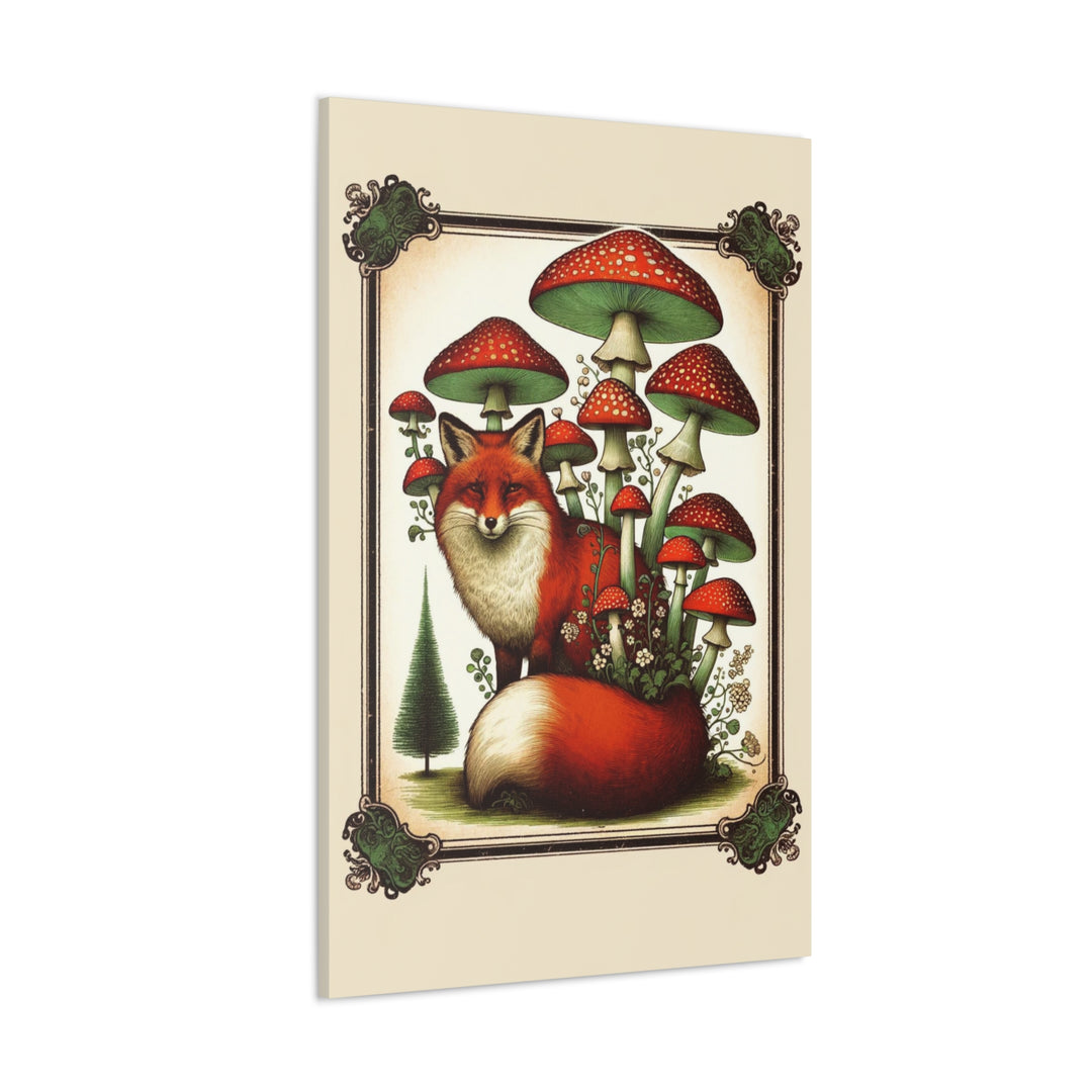 Mr. Fox Canvas Gallery Wraps