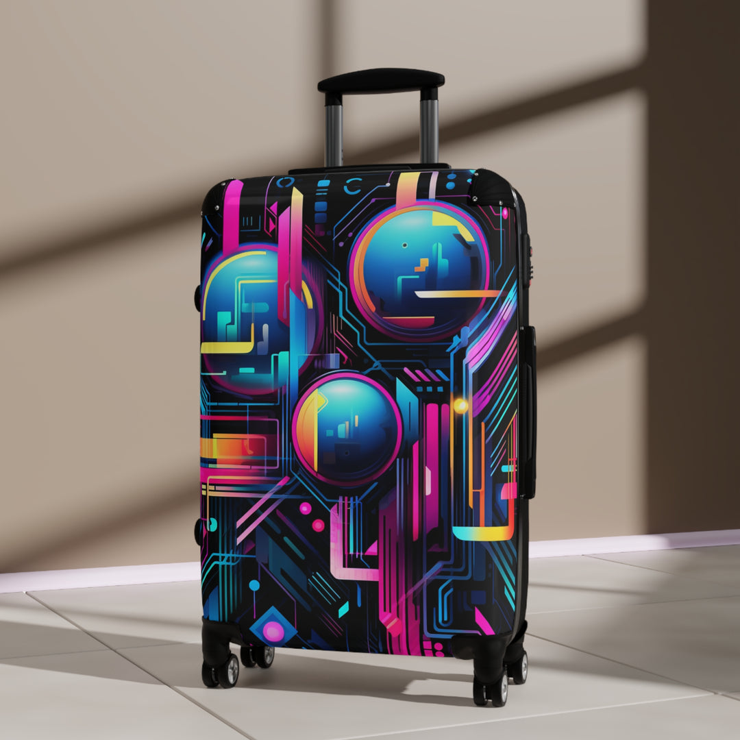 Futuristic Fusion Suitcase