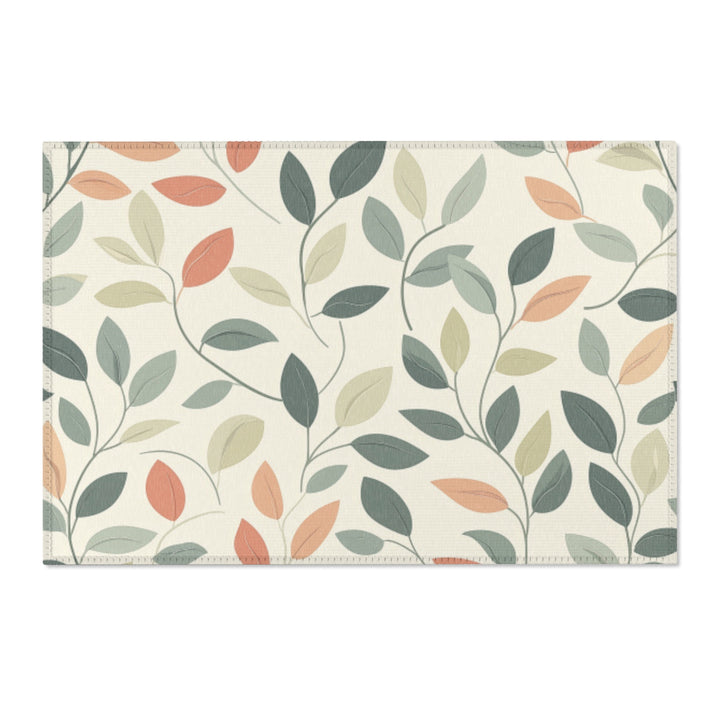Soft Leaves Area Rug