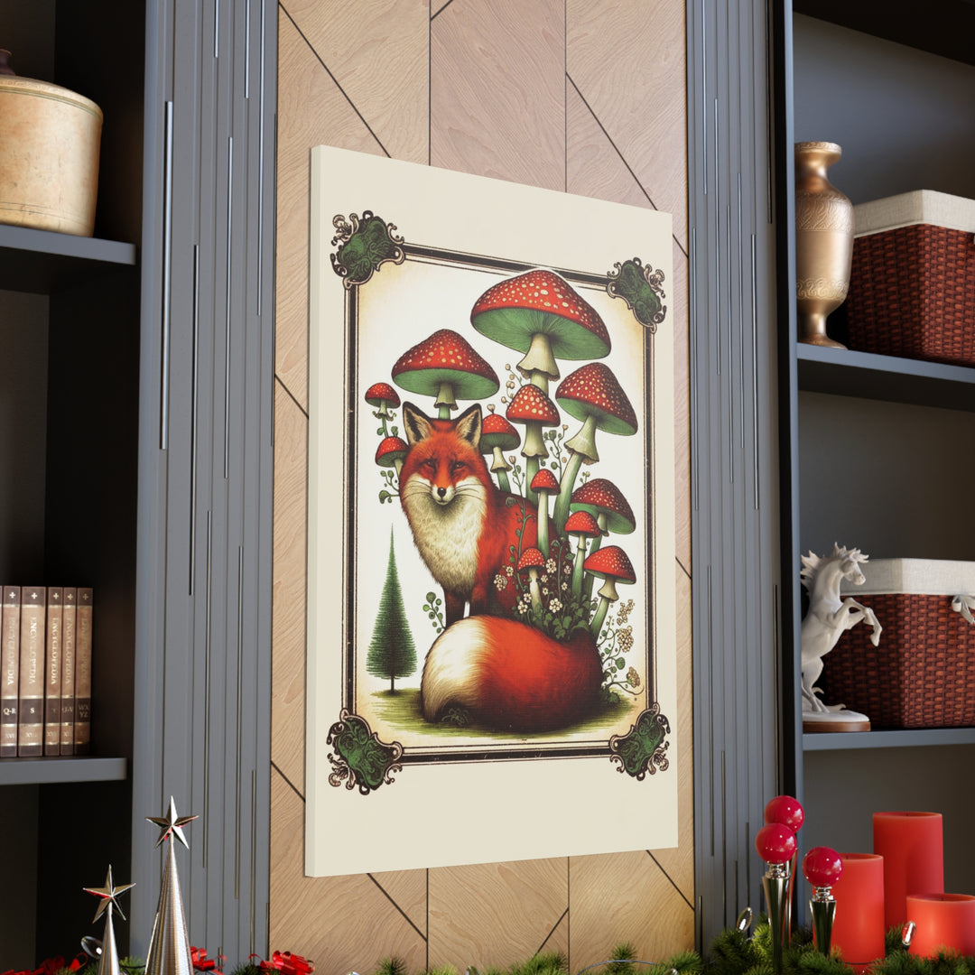 Mr. Fox Canvas Gallery Wraps