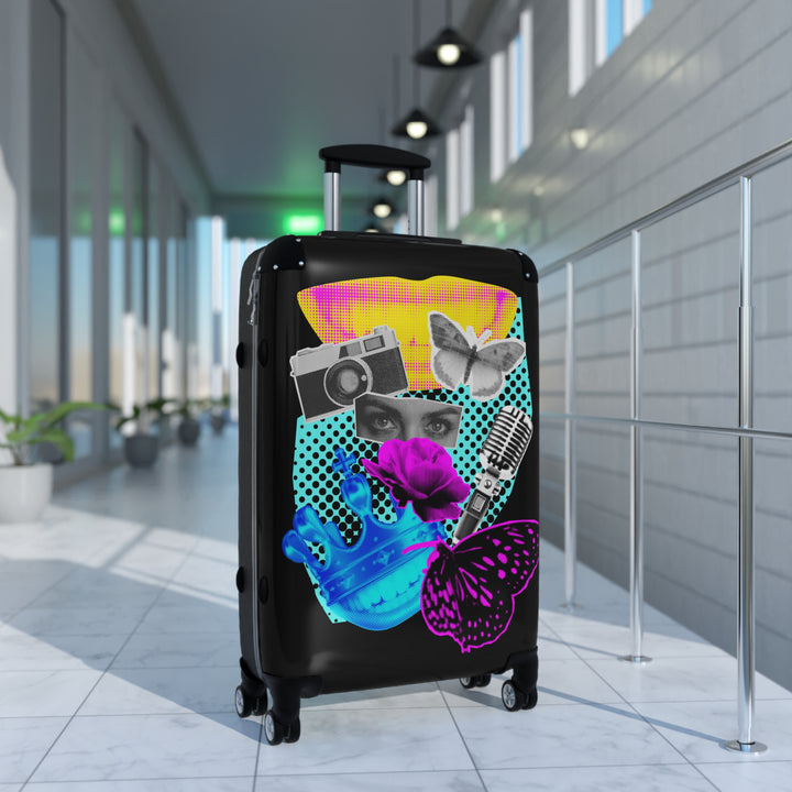Funky Vintage Suitcase