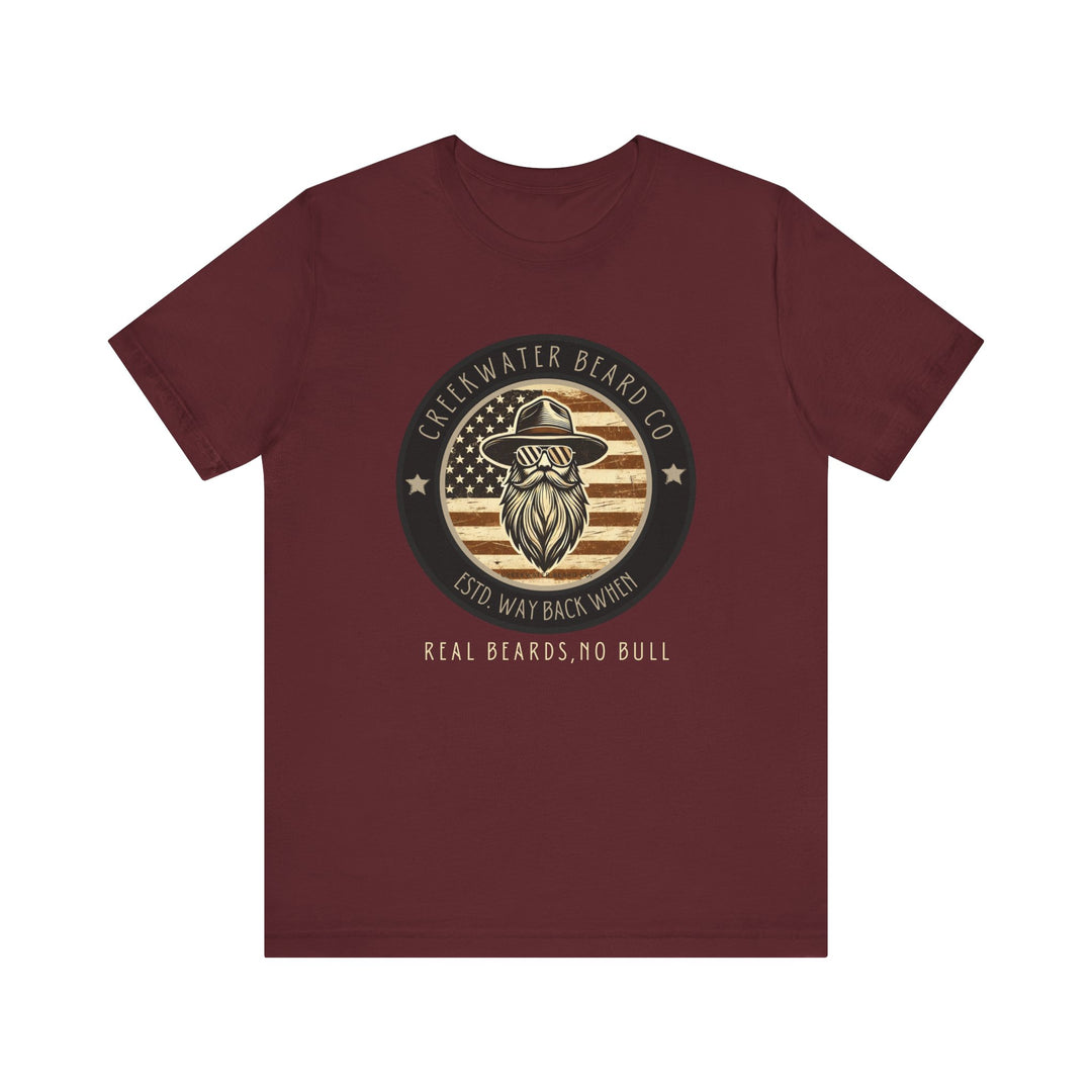 Creekwater Beard Co. Jersey Short Sleeve Tee
