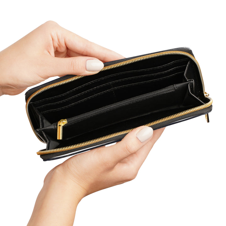 Cable Out Zipper Wallet