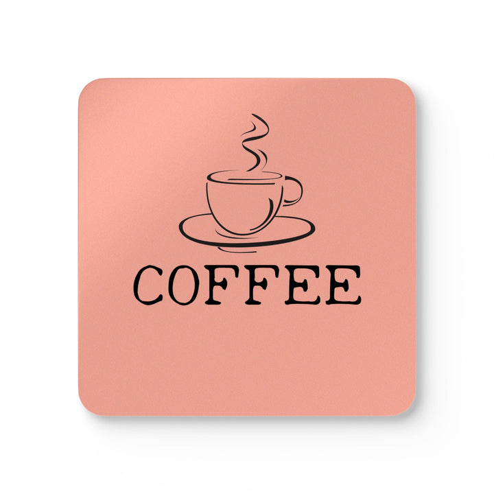 COFFEE Corkwood Coaster Set