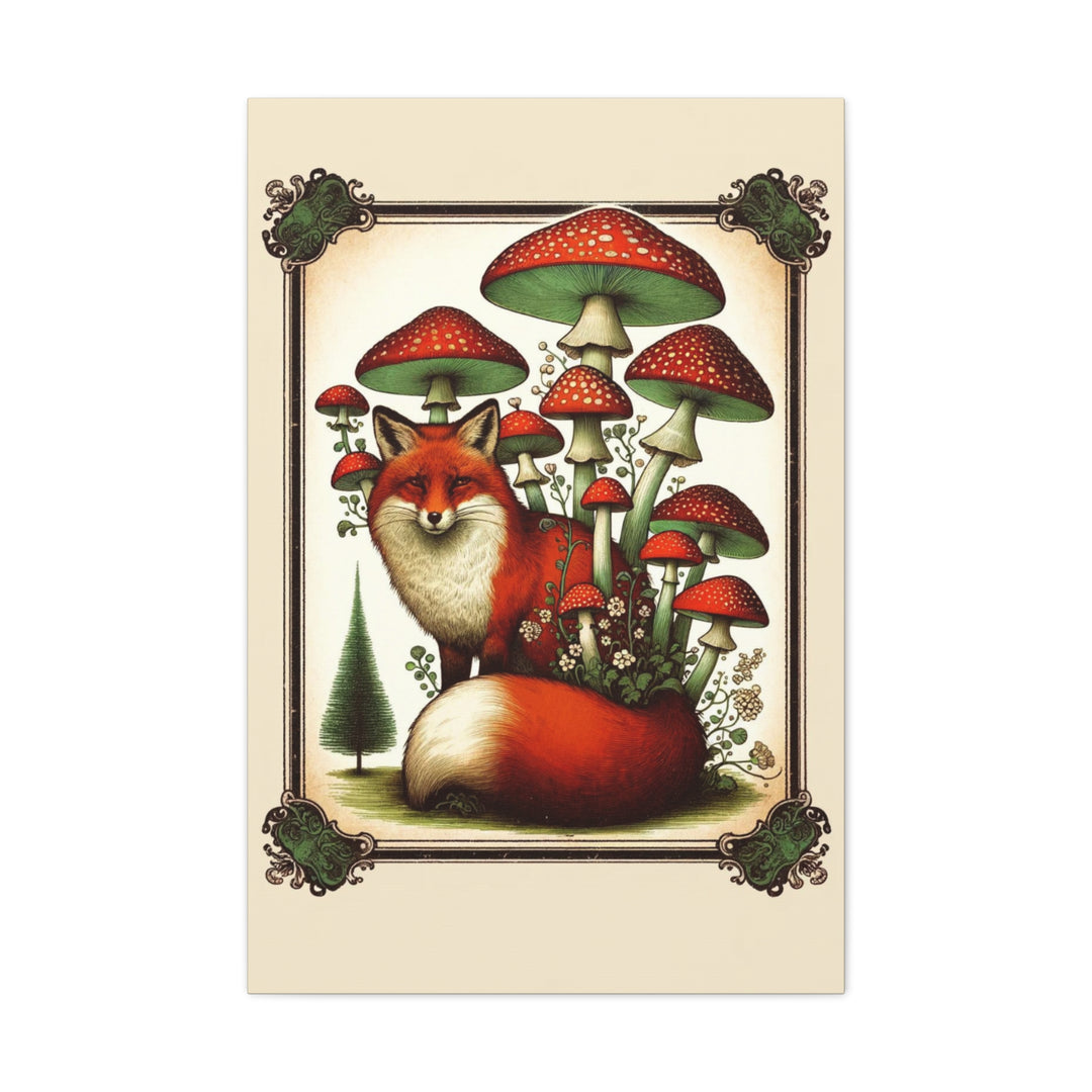 Mr. Fox Canvas Gallery Wraps