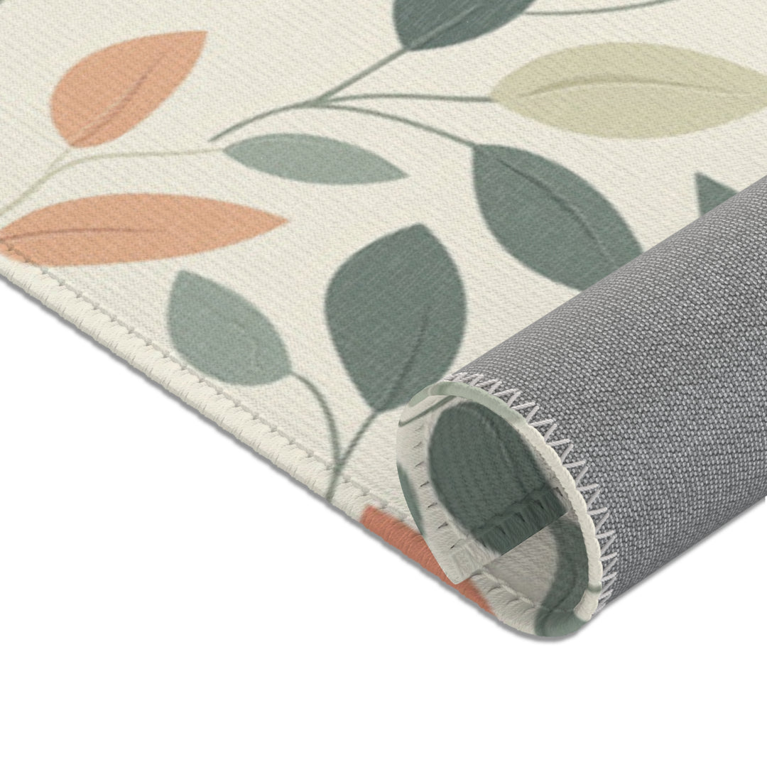 Soft Leaves Area Rug
