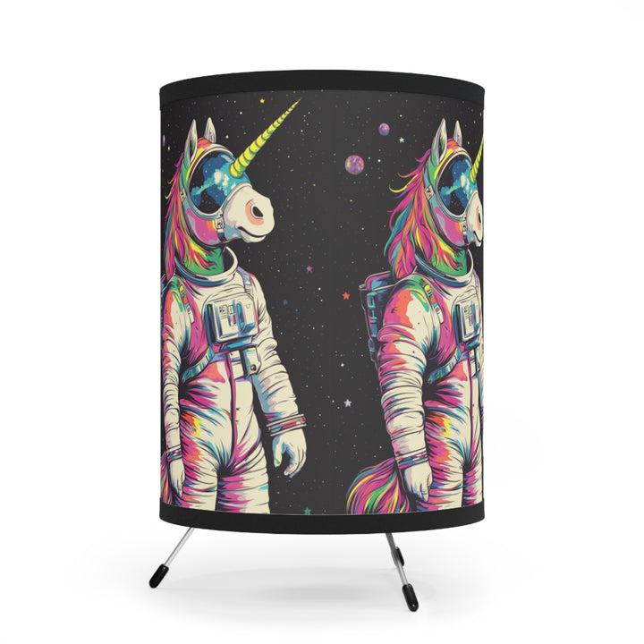 Space Unicorn Tripod Lamp