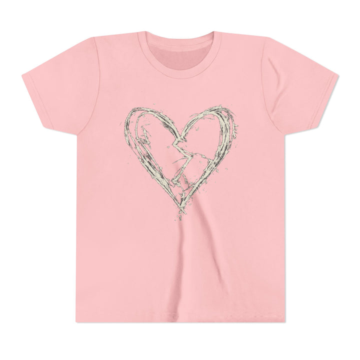 Broken Heart Youth Short Sleeve Tee