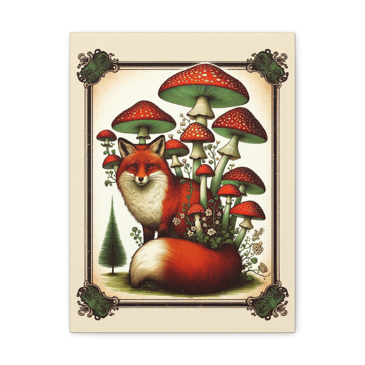 Mr. Fox Canvas Gallery Wraps