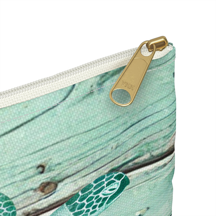 Vintage Sea Turtle Accessory Pouch